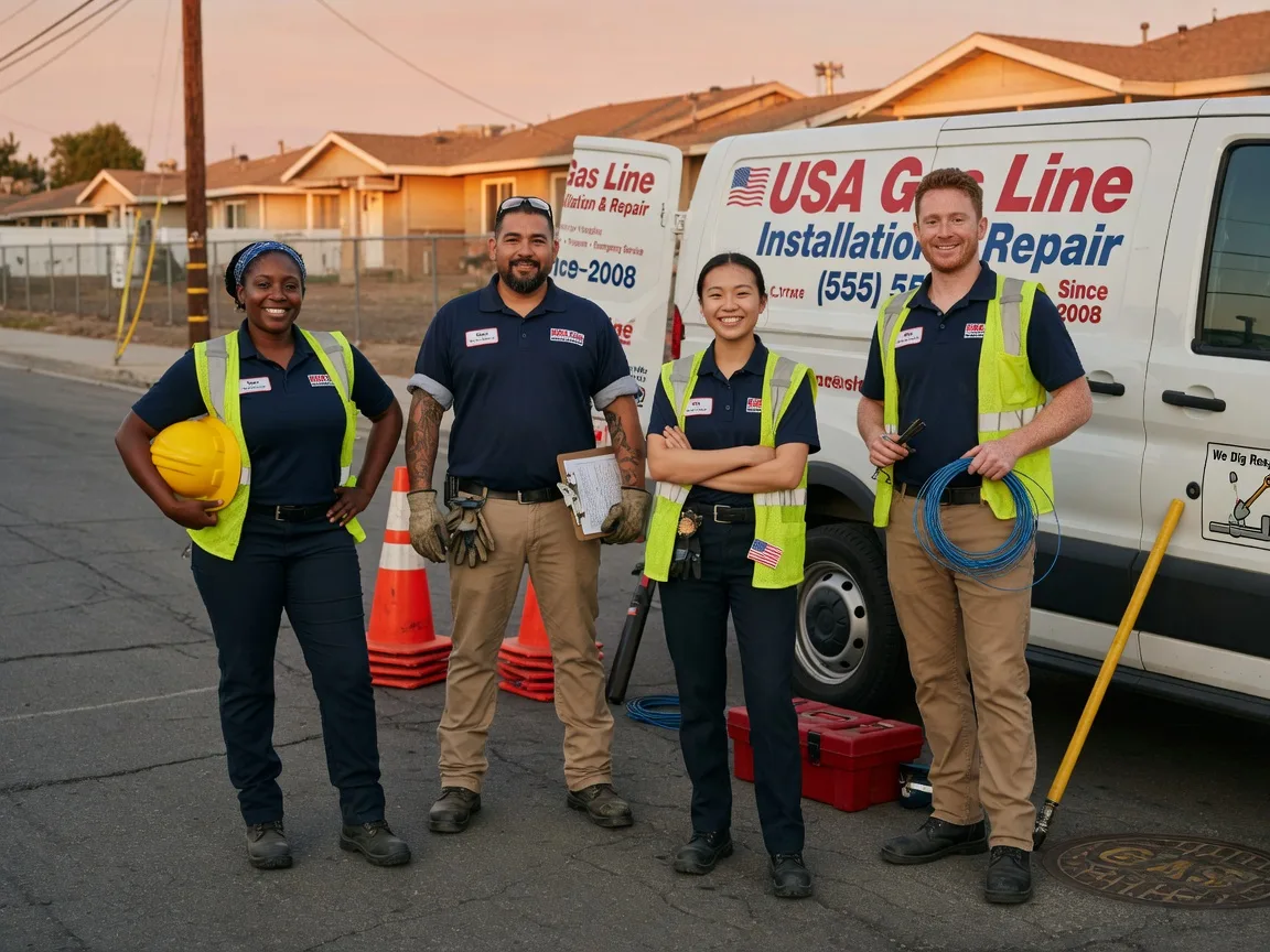Gas Line Installation company in Lacon, IL